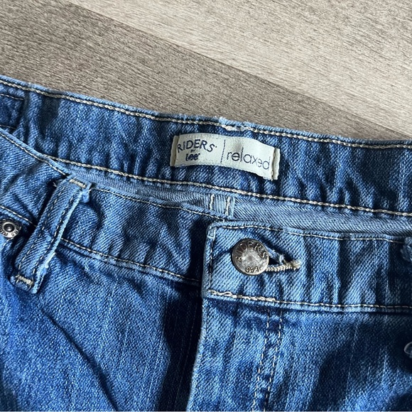 Vintage Nineties 90s High Waisted Rise Lee Riders Women (sz 14P) Lot # 222 - Picture 4 of 6